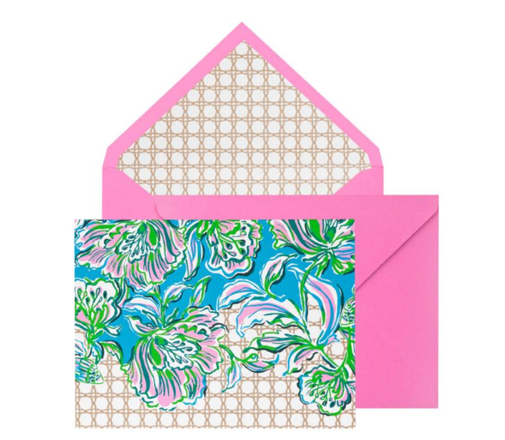 Lilly Pulitzer Fold Over Cards