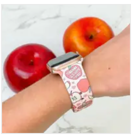 Teaching is a Work of Heart Watch Band