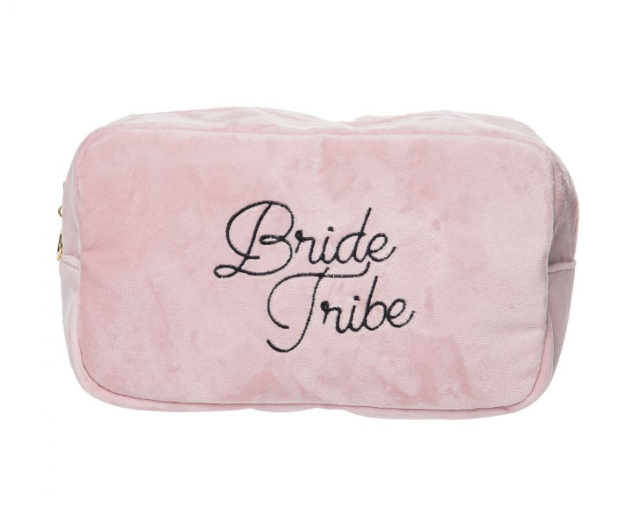 Bride Tribe Velvet Bag
