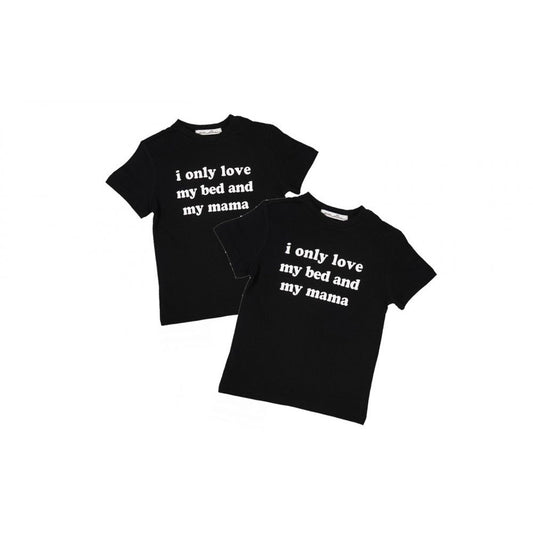 Only Love my Bed and My Mama Kids T-shirt
