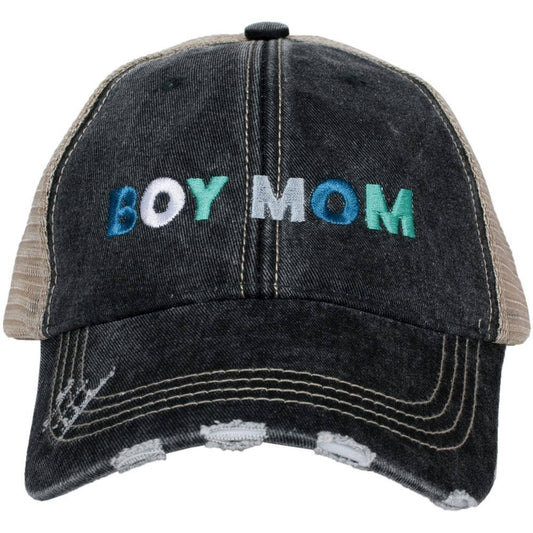 Boy Mom Multicolored Trucker Hat by Katydid