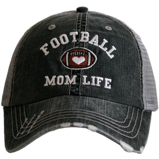 Football Mom Life Trucker Hat by Katydid