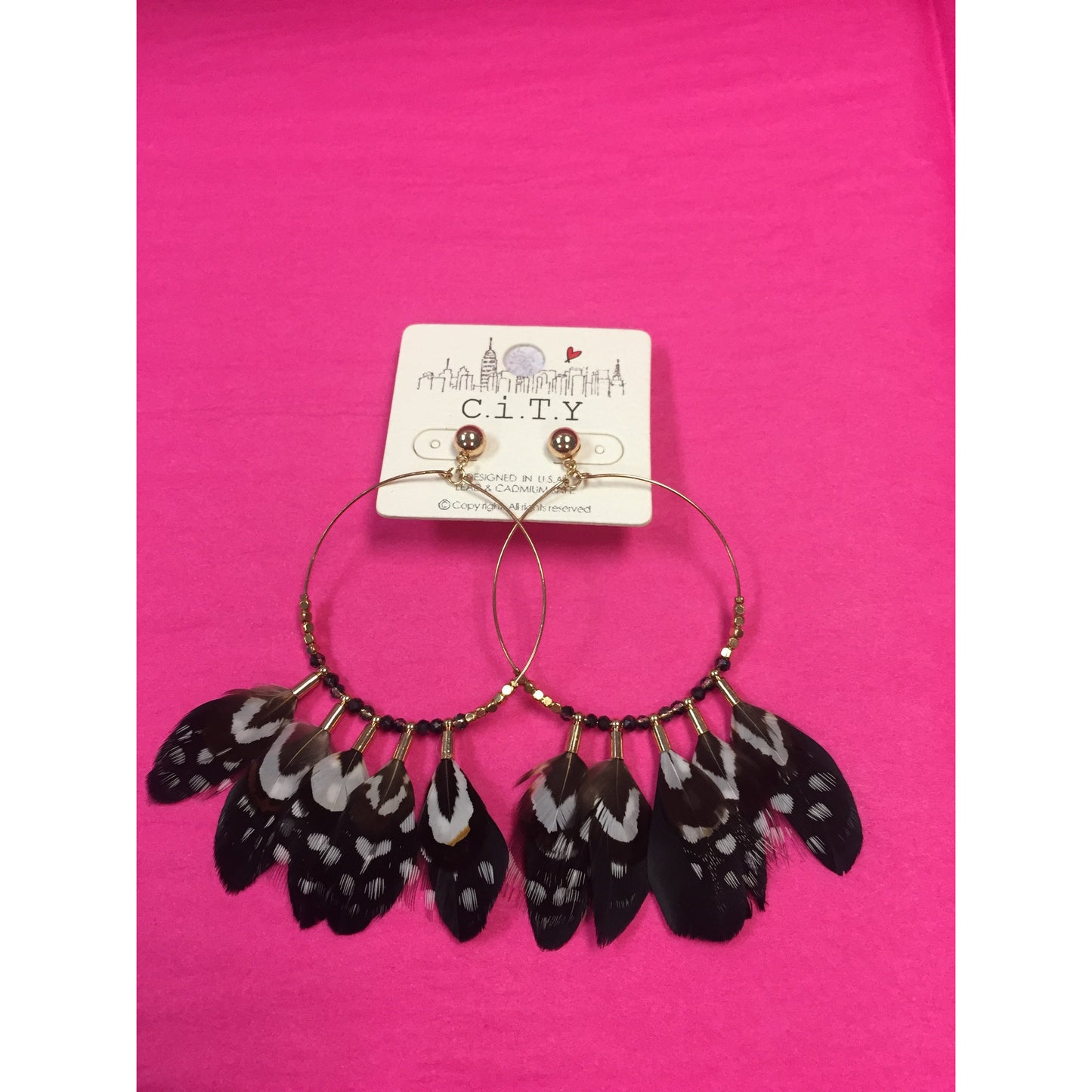 Feather Earrings