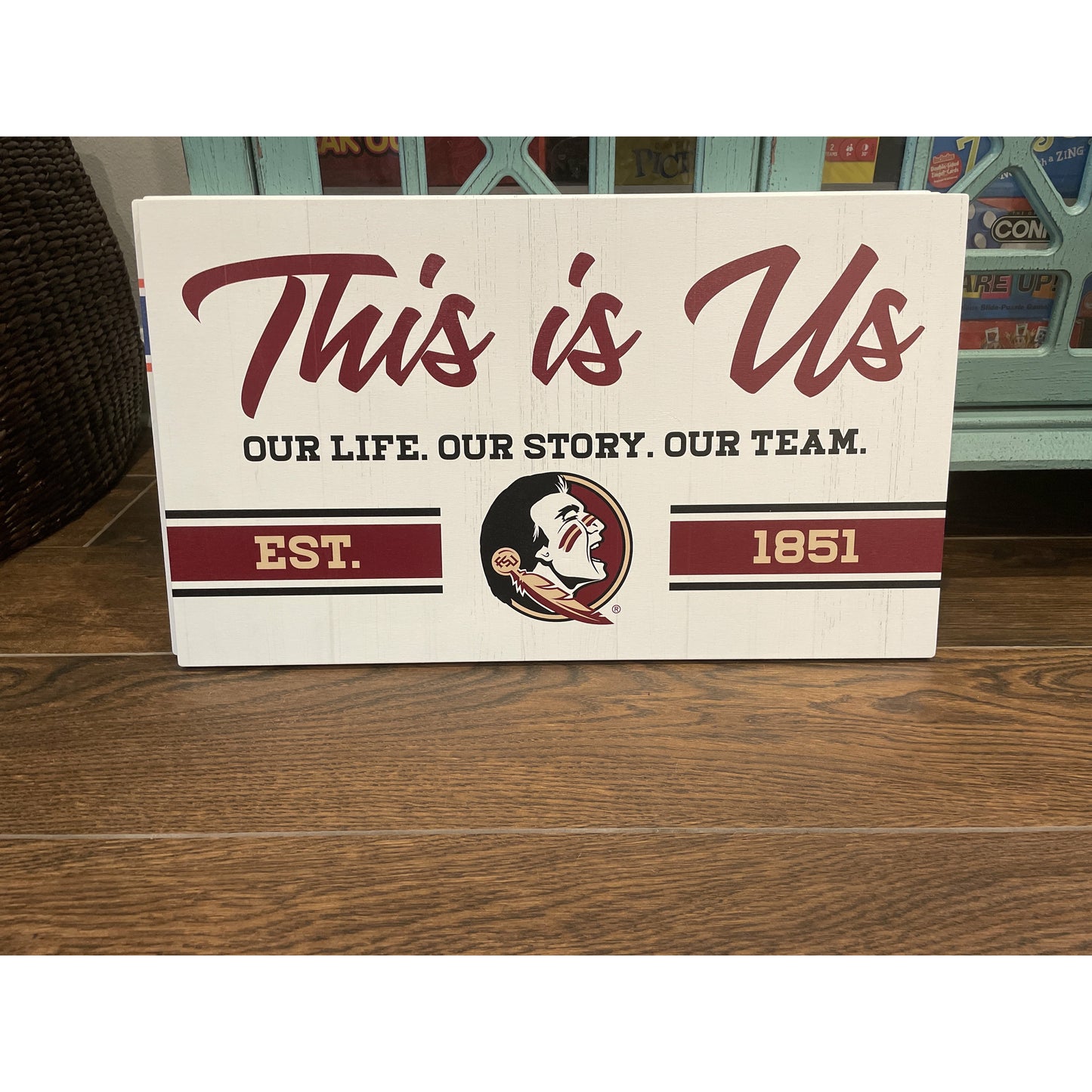 Gameday This is Us Plaque - no shipping for sale.