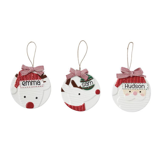 Personalized Character Ornaments