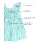 Baltic Stripe Ruffle Dress by Ruffle Butts